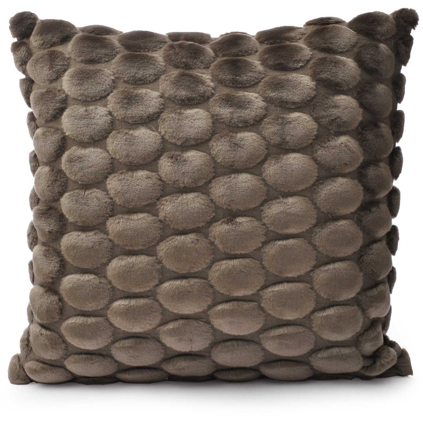 Egg Cushion Cover 50x50 cm, Grey