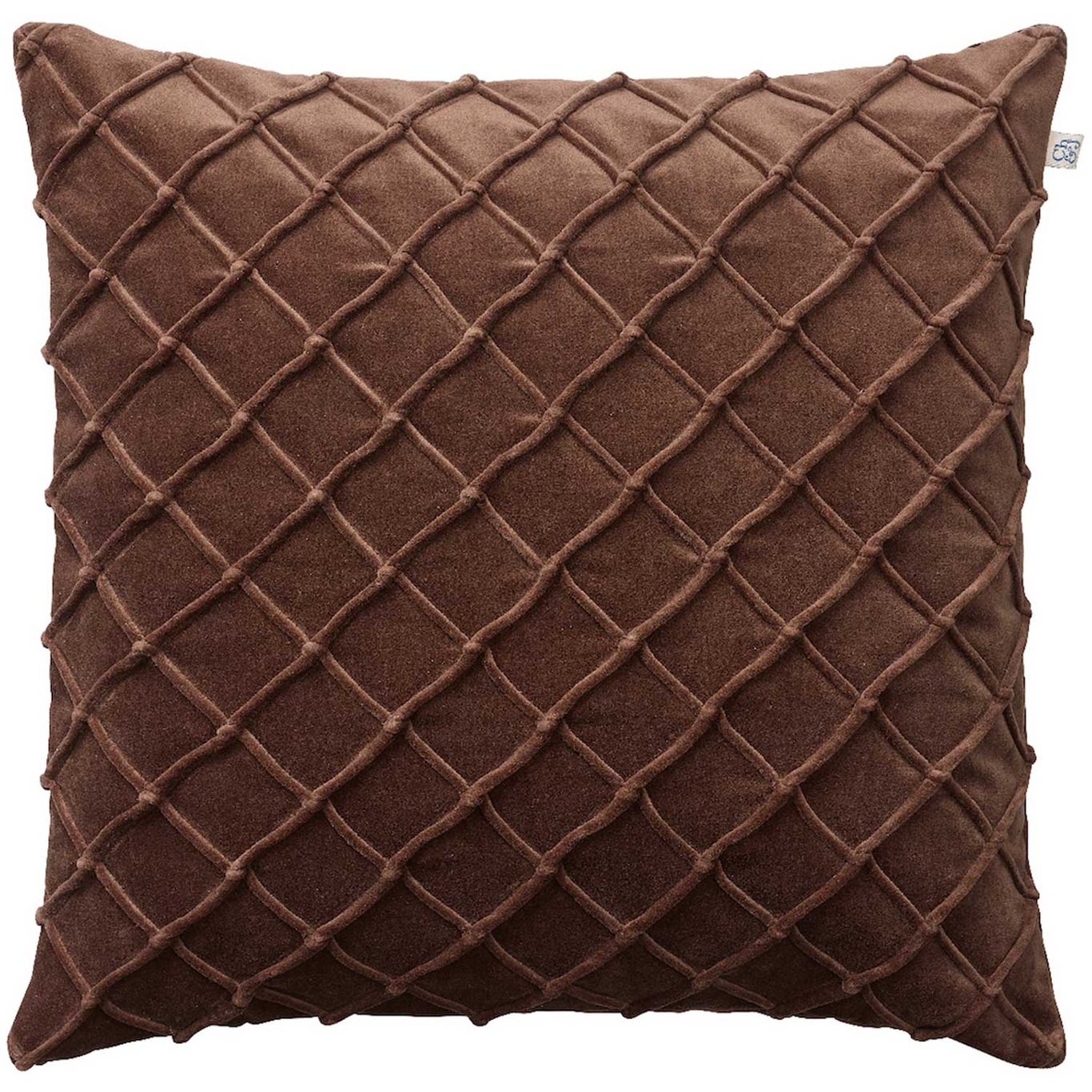 Deva Cushion Cover 50x50 cm, Brown