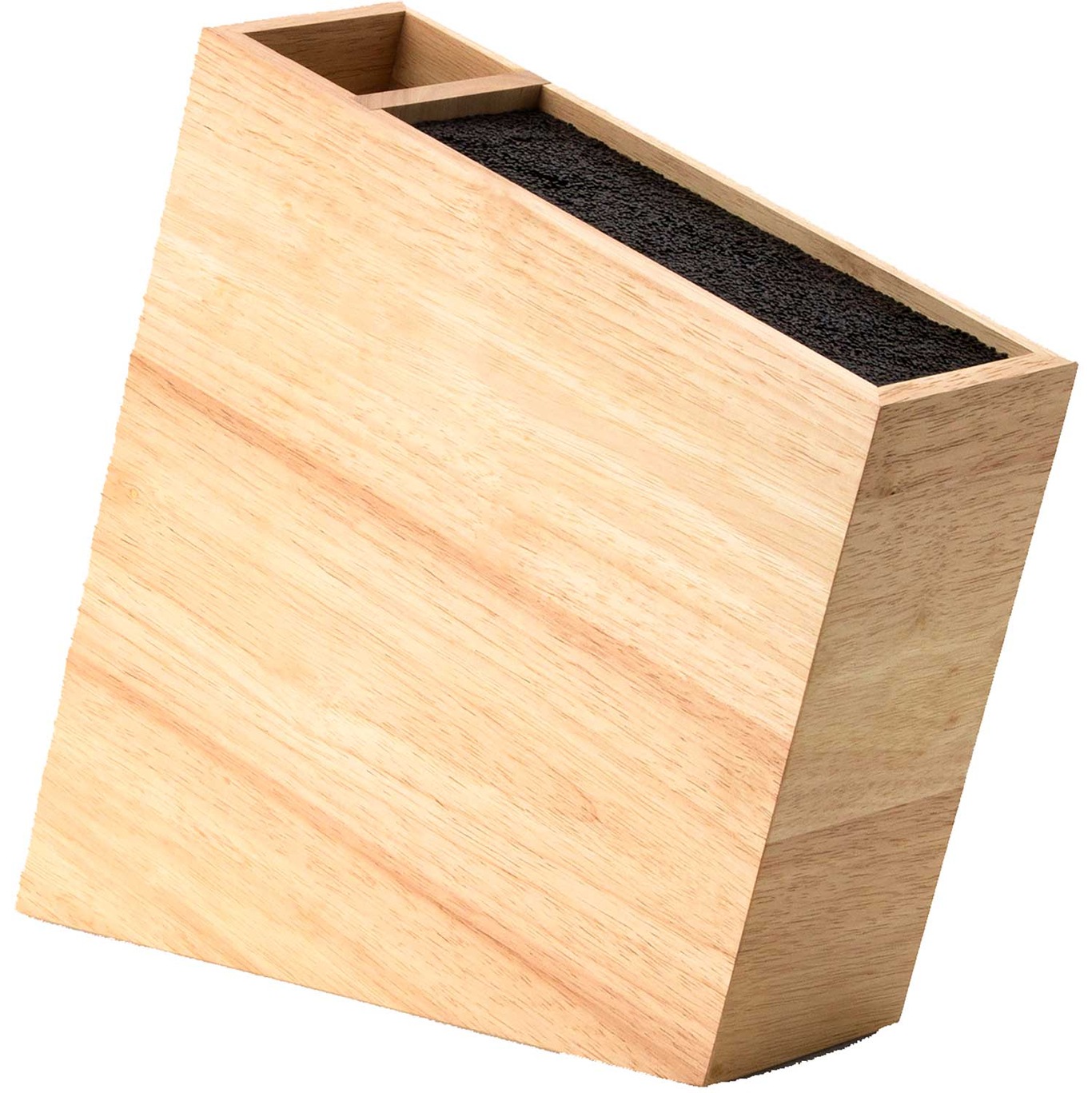 Knife Block With Extra Compartment
