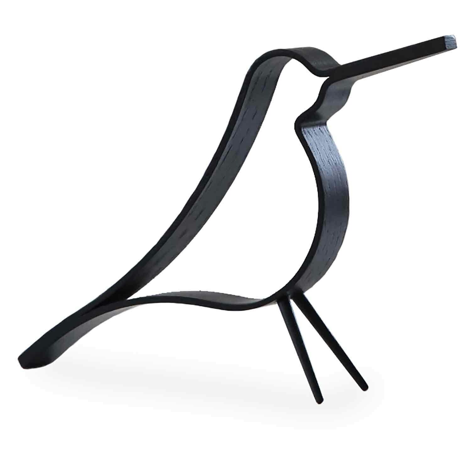 staking trui Negende Woody Bird 14 cm, Black Oak - Cooee Design @ RoyalDesign