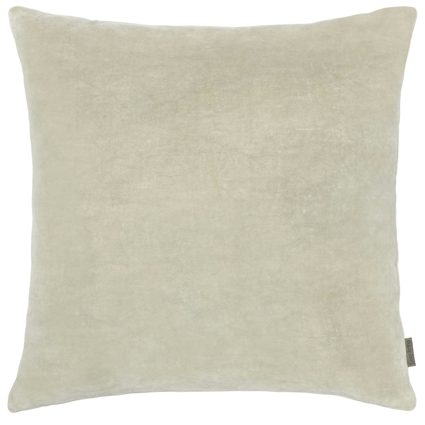 Velvet Soft Cushion Cover 50x50 cm, Pale Green