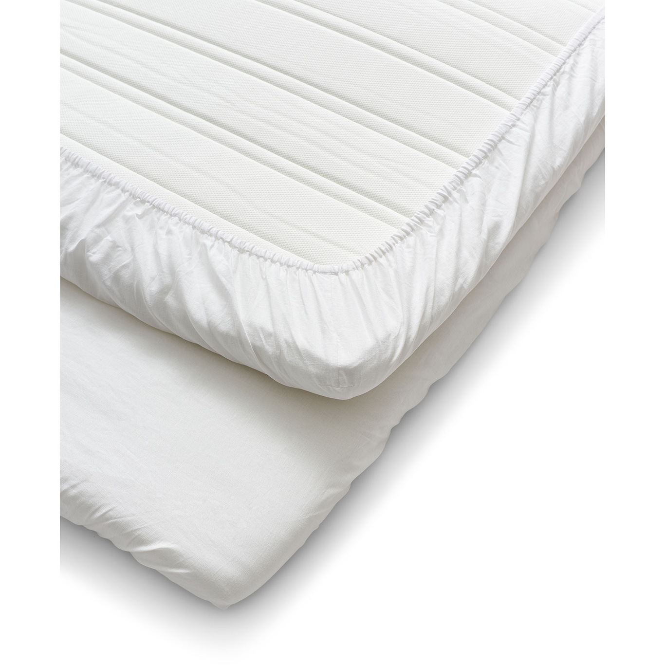 Calm Sheet Linen 90x200 cm, White