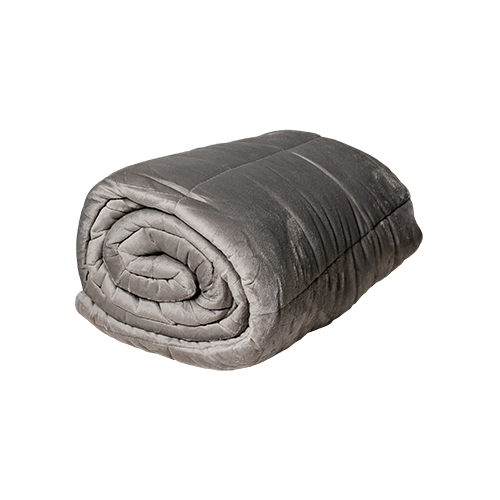 Minky Weighted Blanket 6 kg, Grey