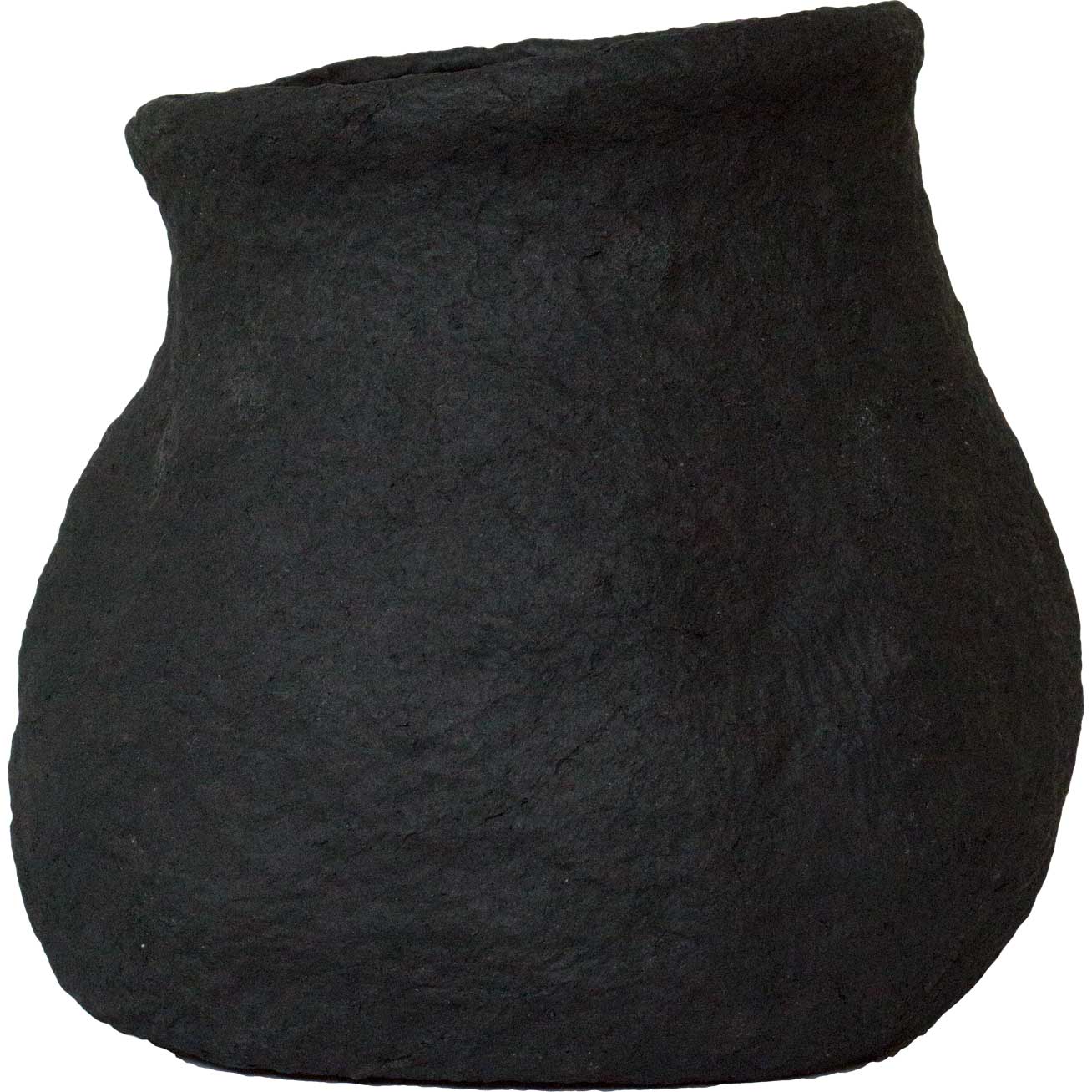 Paper Vase/Pot Small, Black