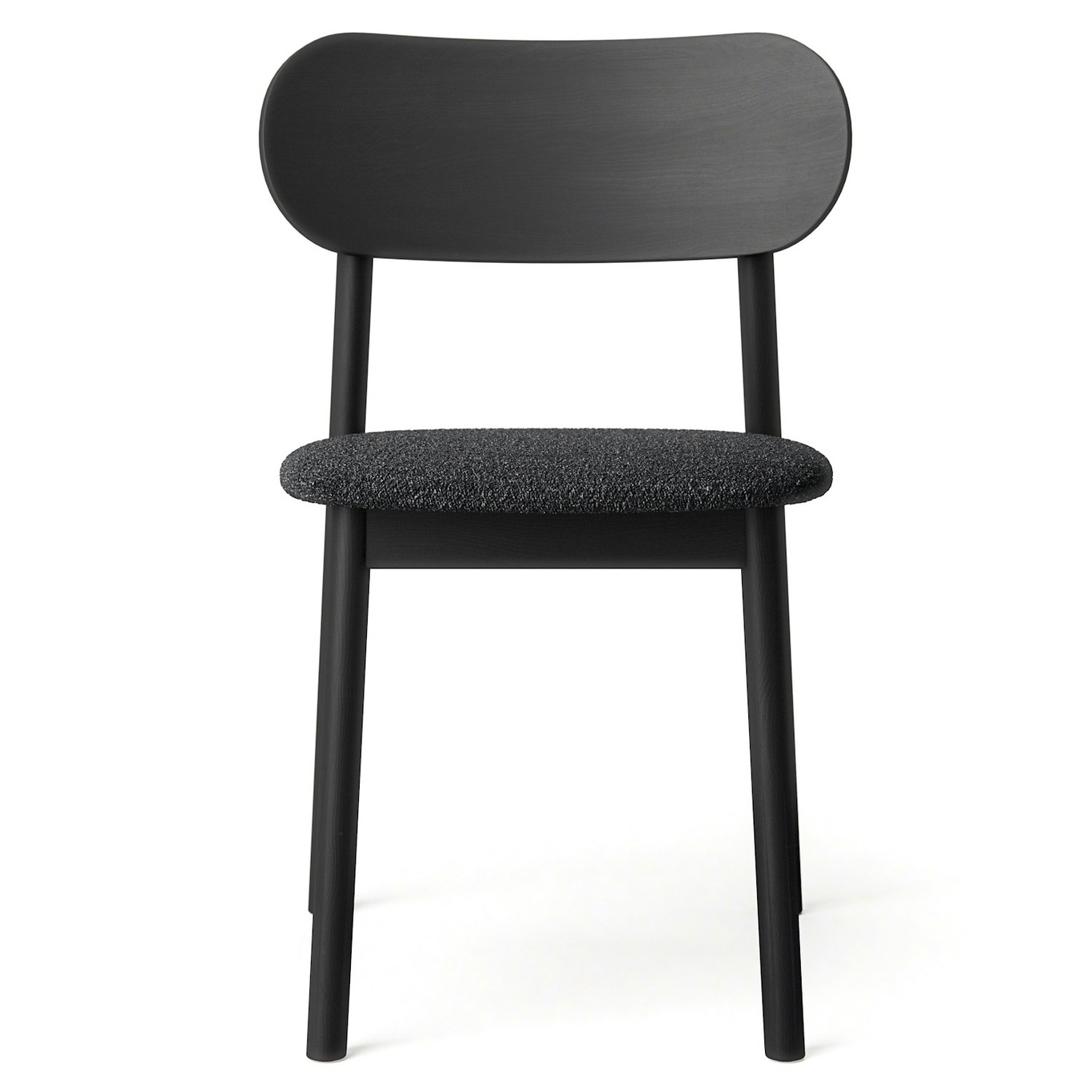 Elephant Chair, Black / Anthracite coloured Bouclé