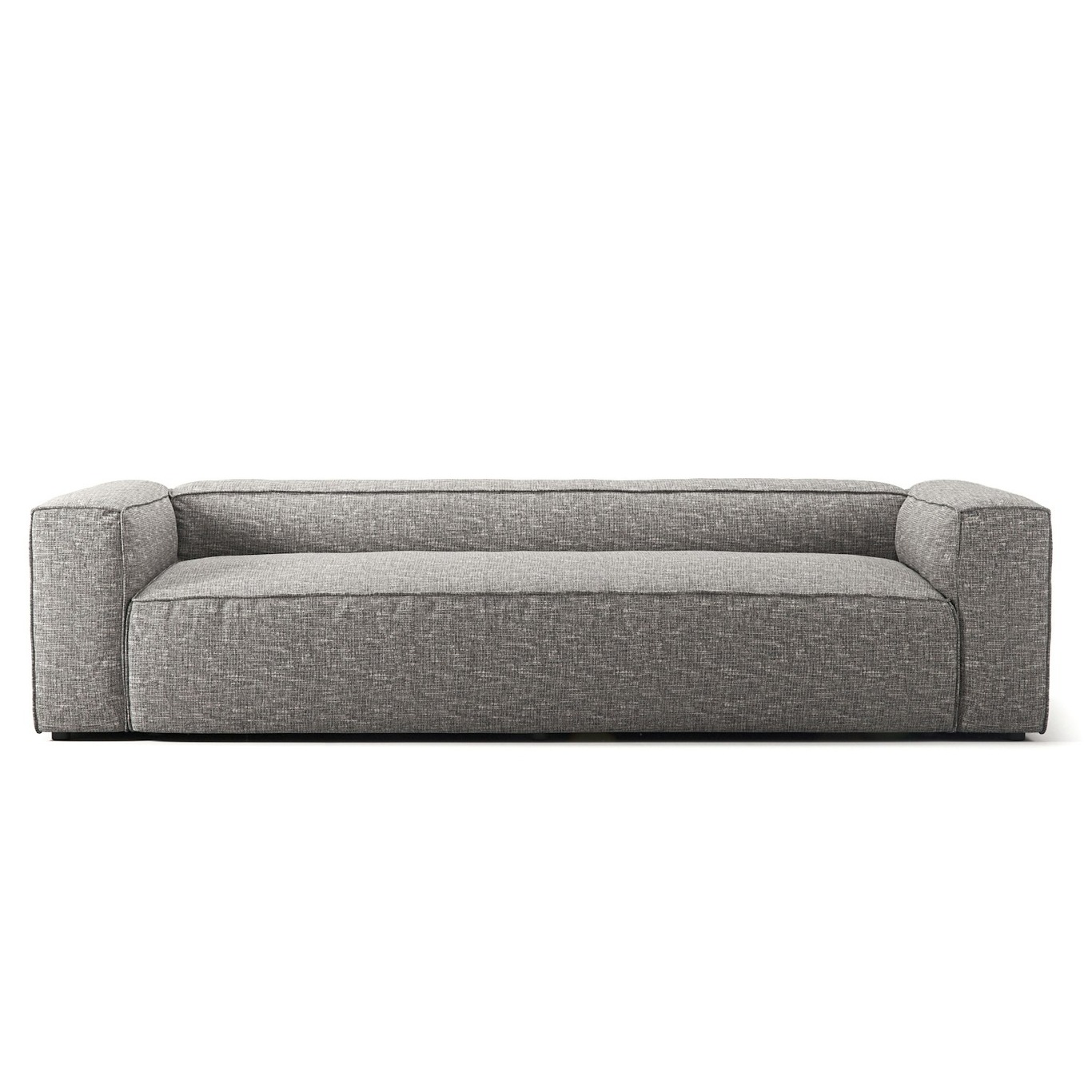 Grand 3 Seater Sofa, Marble Grey