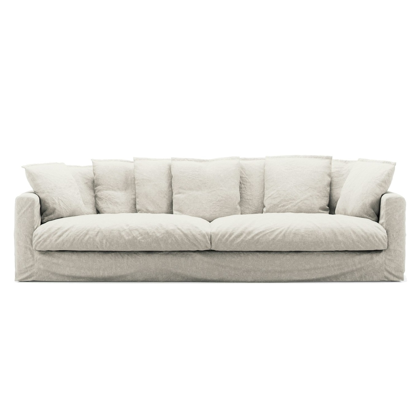Le Grand Air Sofa 4-Seater Linen, Creamy White