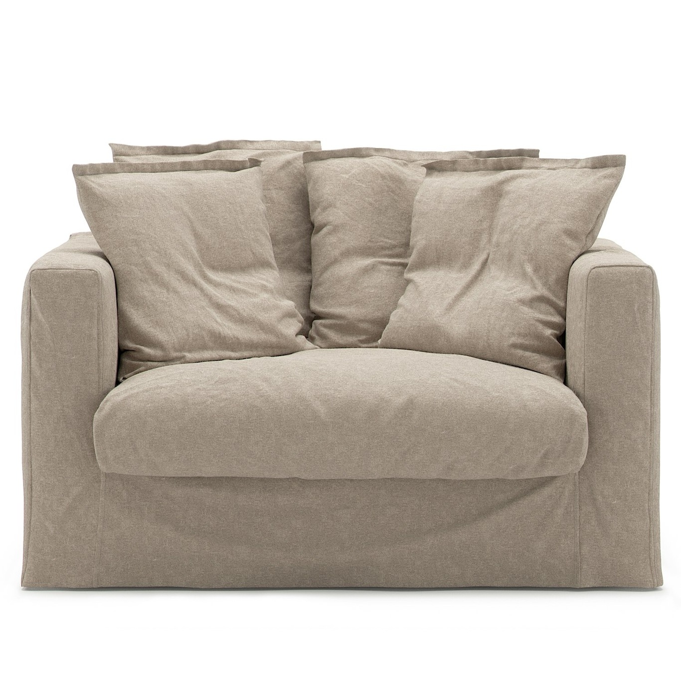 Le Grand Air Loveseat Upholstery Linen, Savage Linen