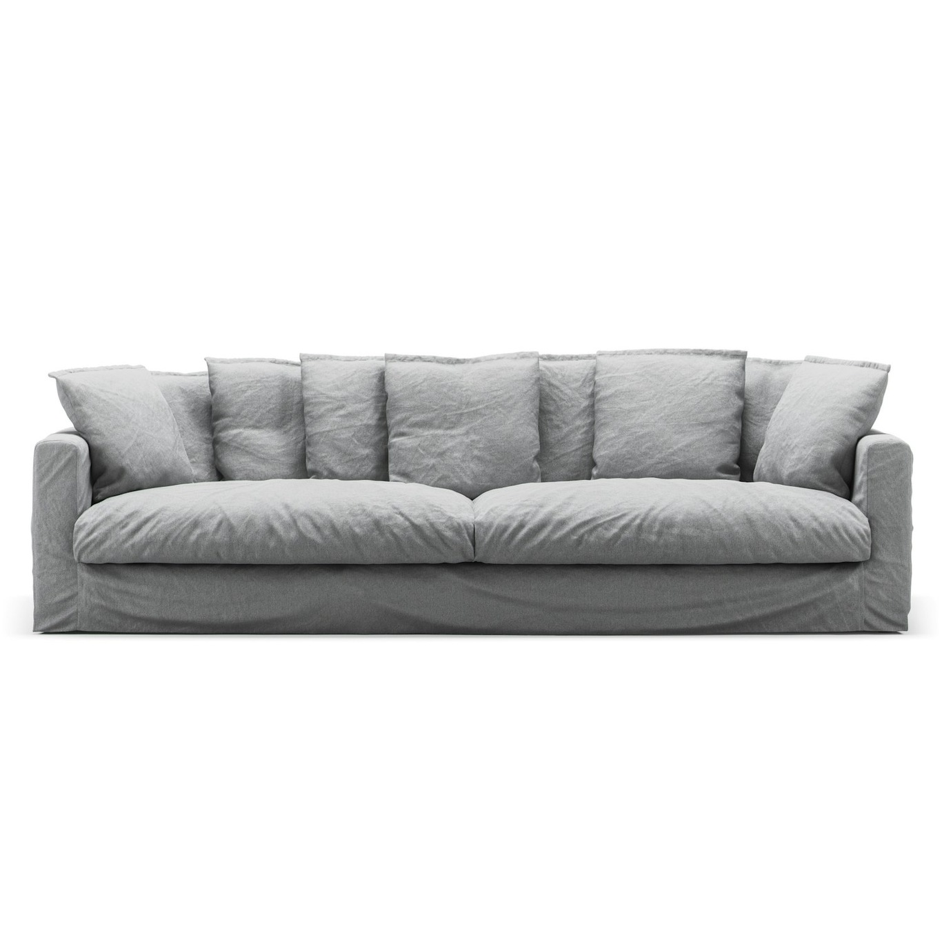 Le Grand Air Upholstery 4-Seater Cotton, Light Grey