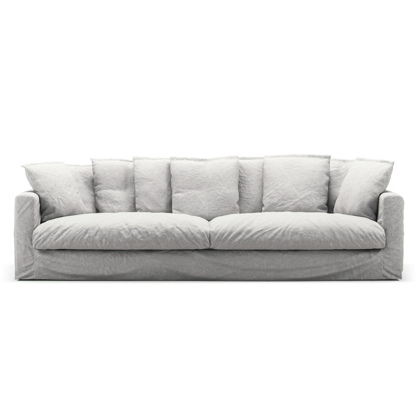 Le Grand Air Upholstery 4-Seater Linen, Misty Grey