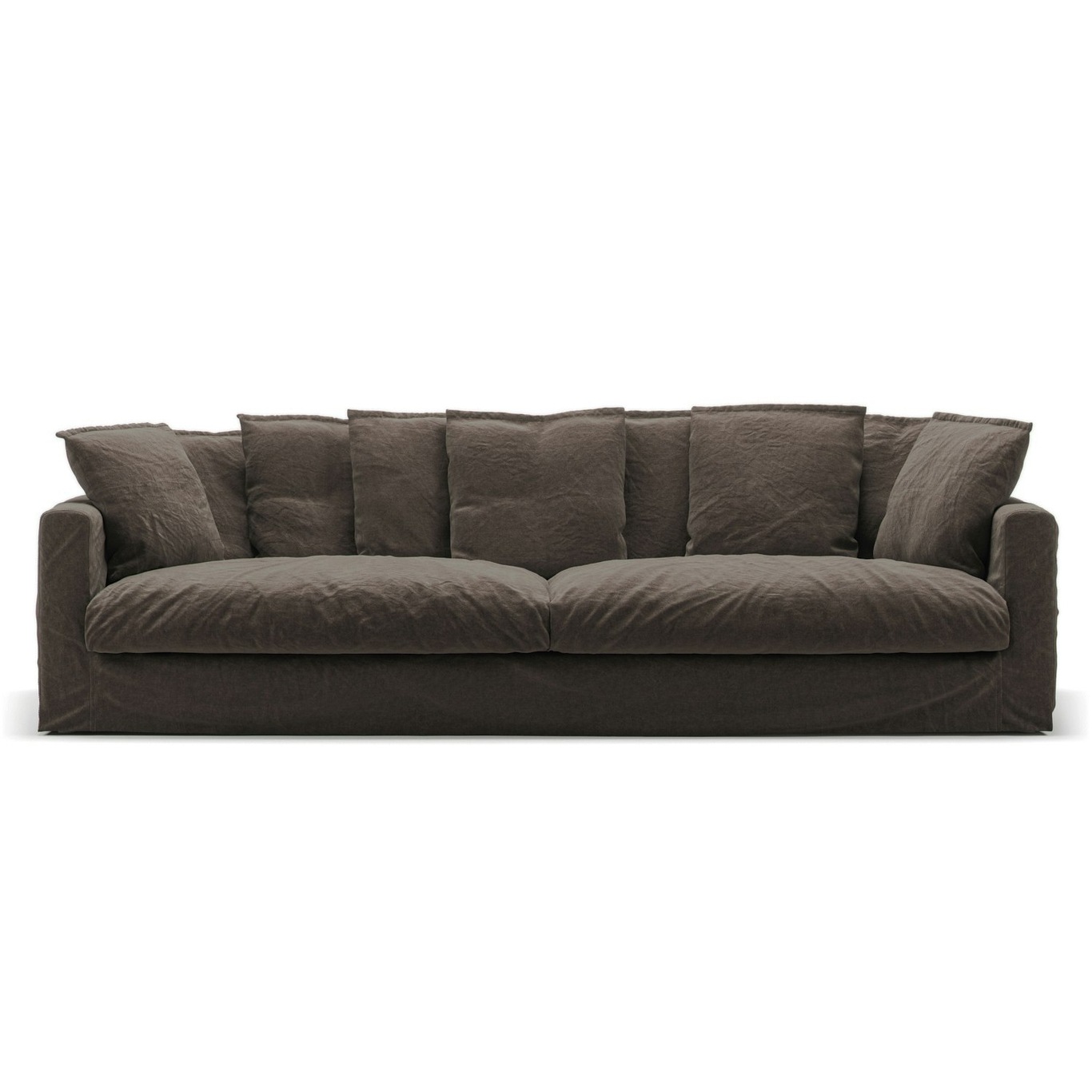 Le Grand Air Sofa 4-Seater Linen, Truffle Brown