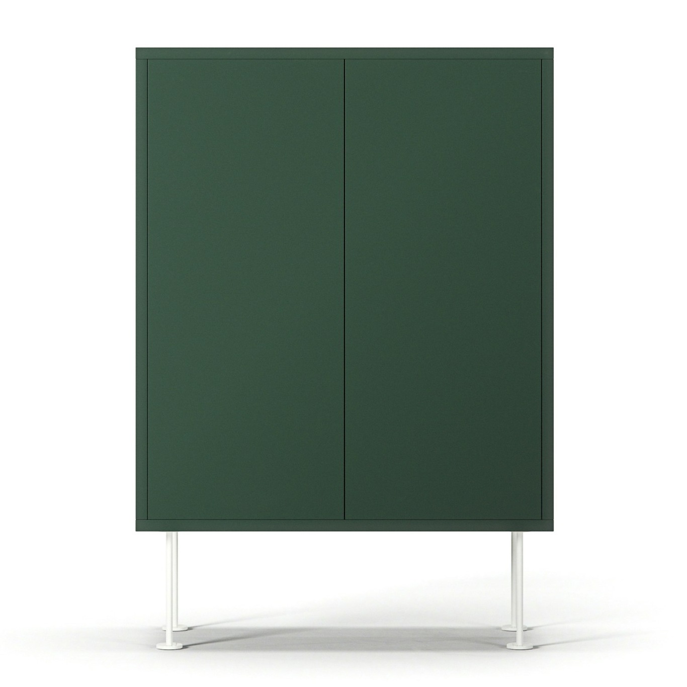 Vogue 64 Cabinet, Green / White