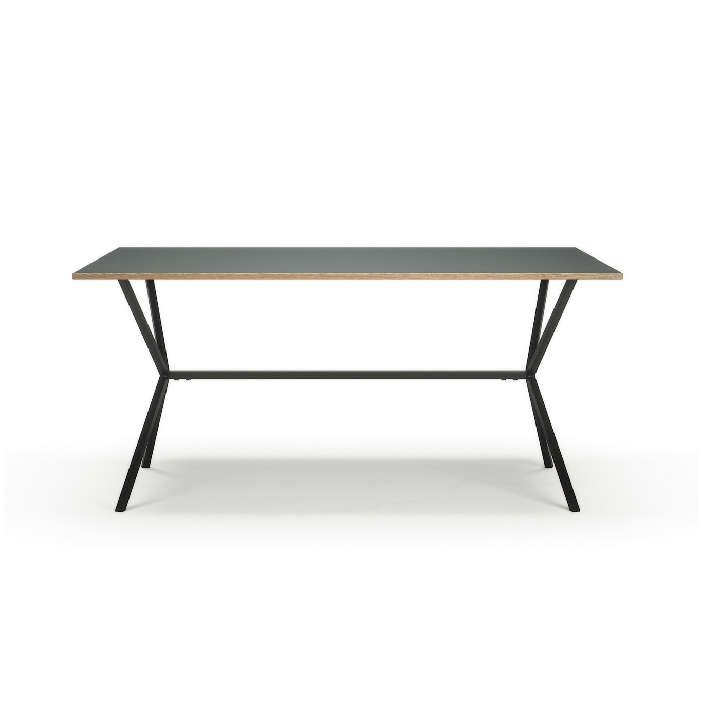 Loft Dining Table Grey, 90x160 cm