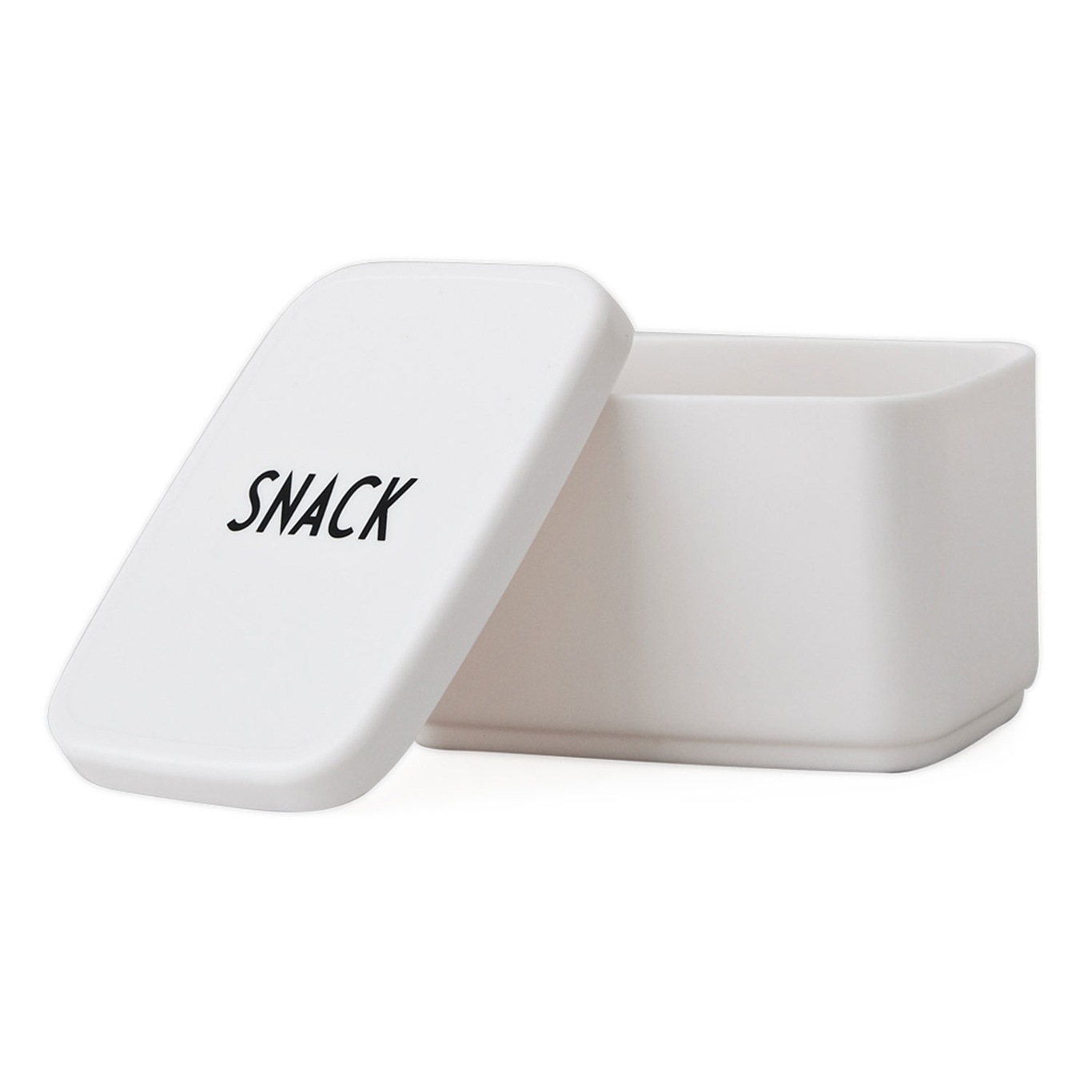 Design Letters Snack Box, White