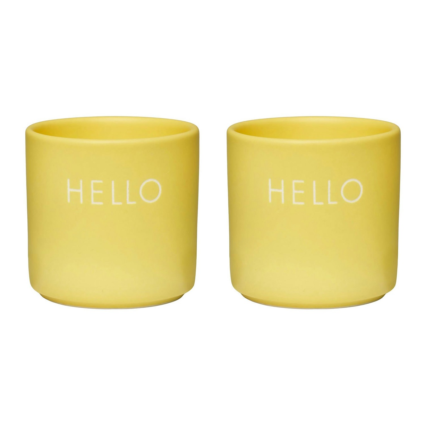 Egg Cups Yellow, 2-pack