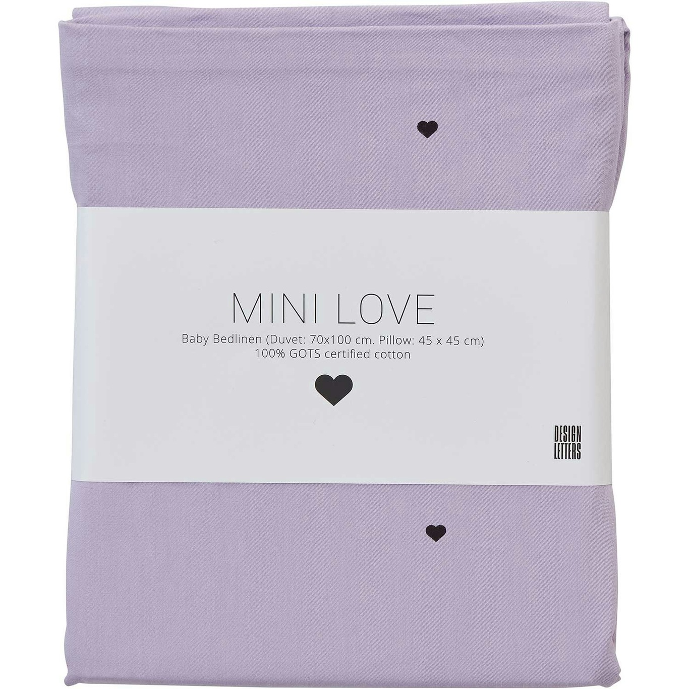 Mini Favorite Baby Duvet Cover Set, Purple