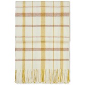 Kitchen towels 3 Pcs, Mustard Yellow/Grey - Madam Stoltz @ RoyalDesign