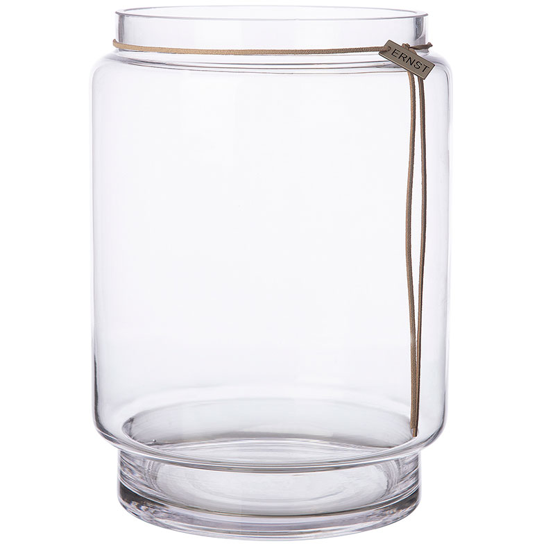 Glass Vase Clear 10,8 cm