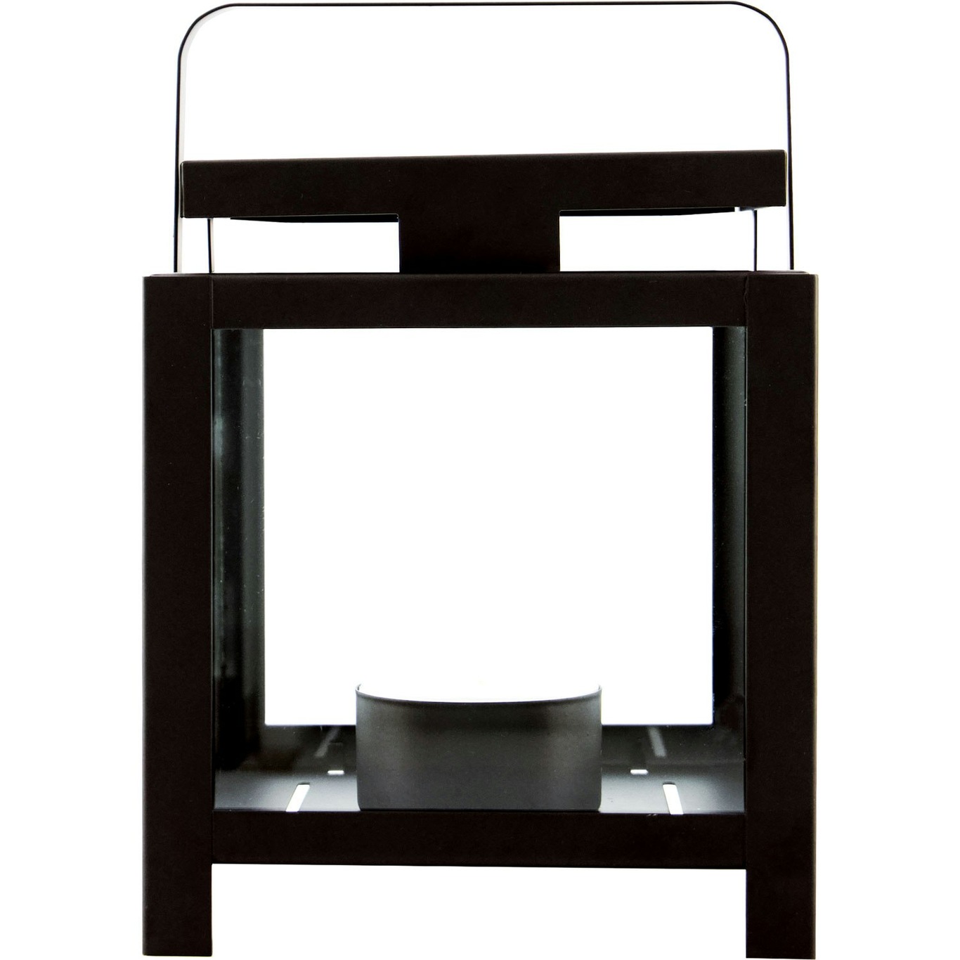 Tealight Holder 15x15 cm, Black