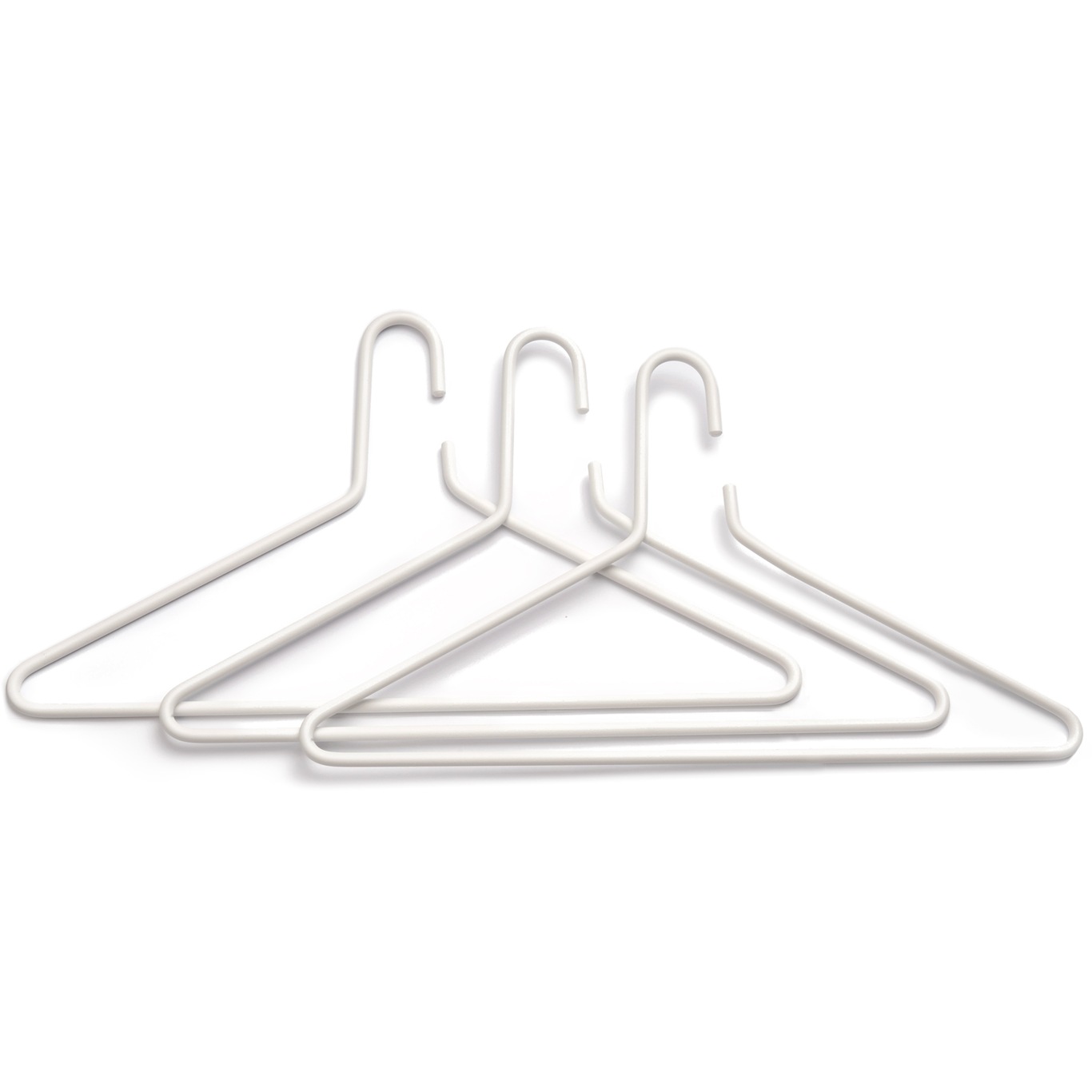 Triangle Hanger 3-pack,  White structure