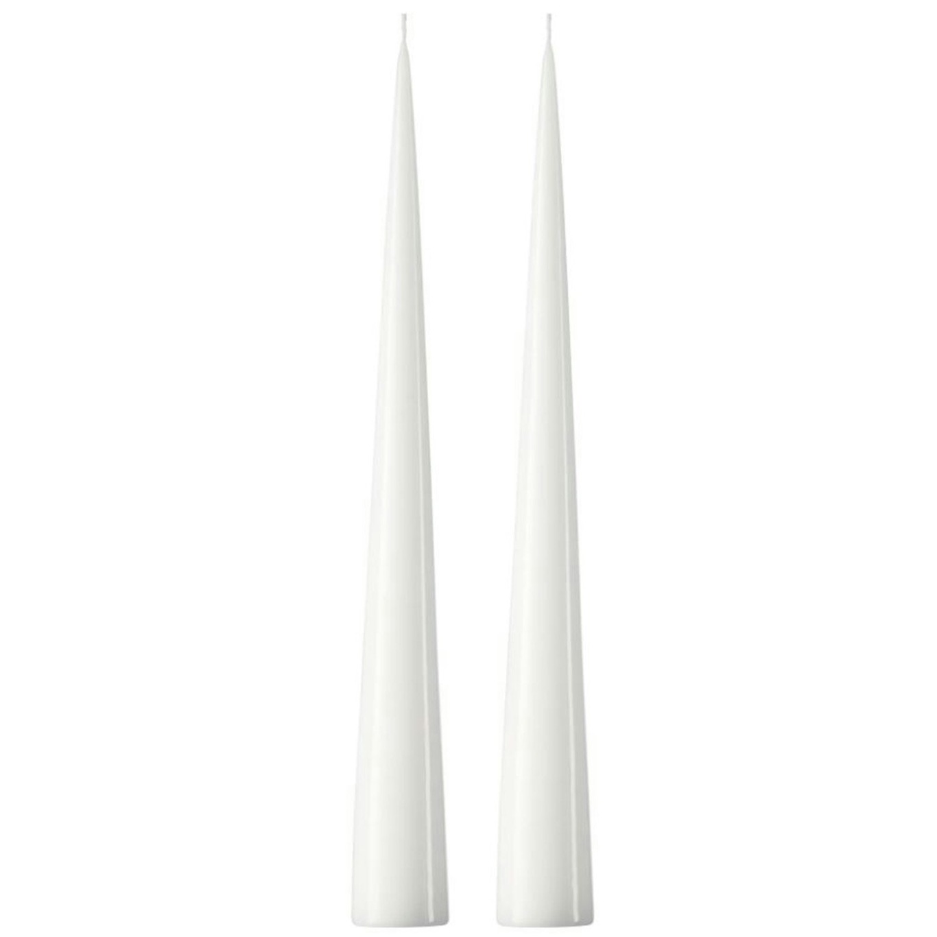 Candles 37 cm 2-pack, Pure White