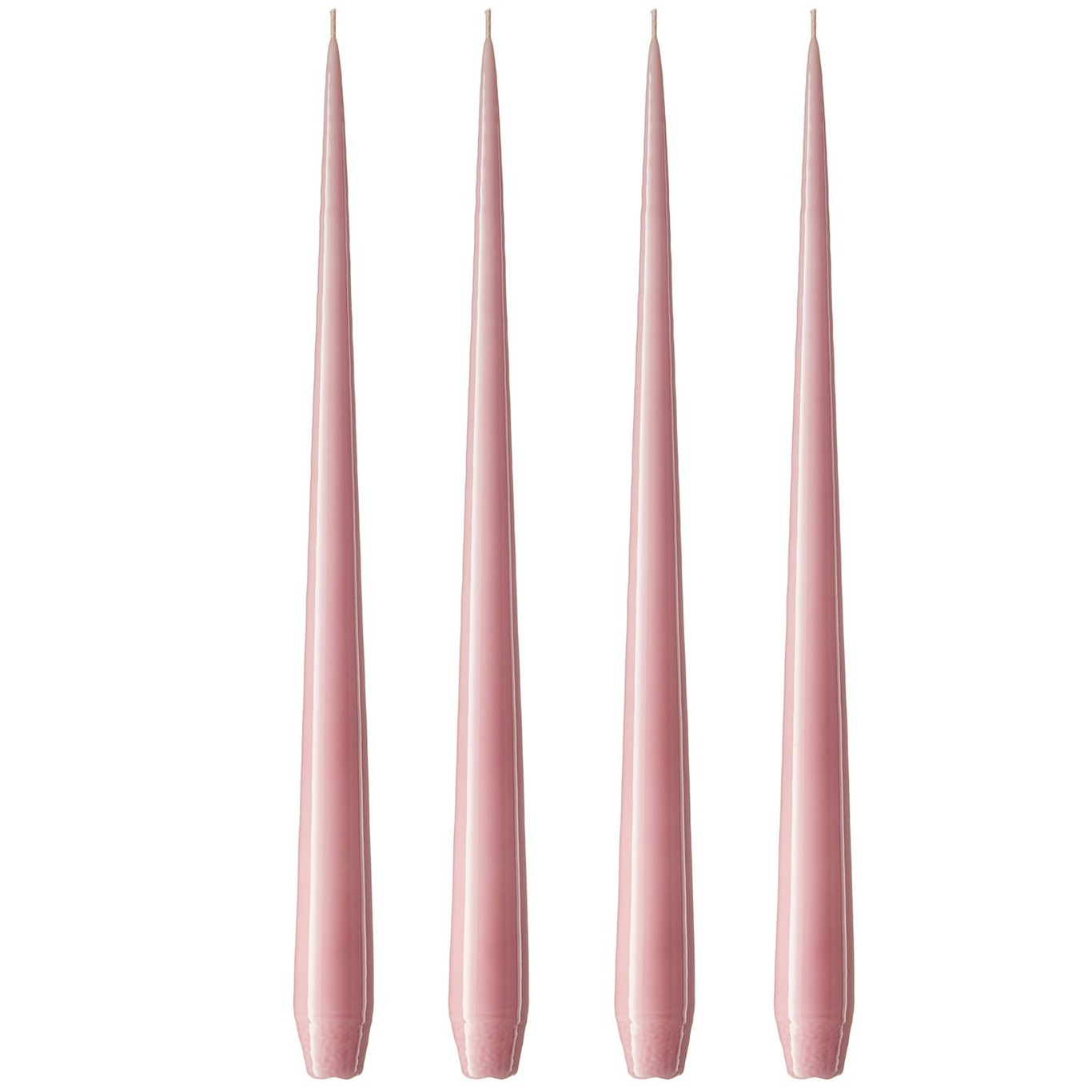 Taper Candles 32 cm 4-pack, Old Rose