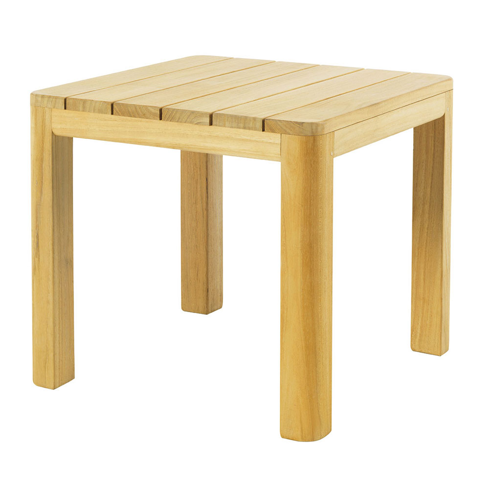 Clay Side Table Square 45x45 cm, Teak