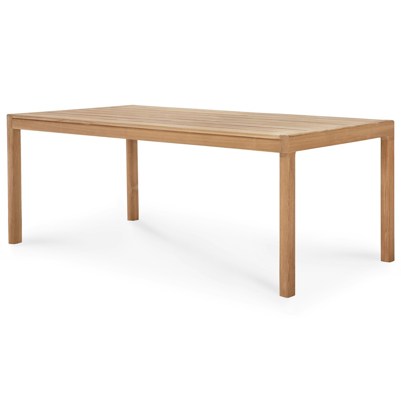 Jack Outdoor Table Teak, 100x200 cm