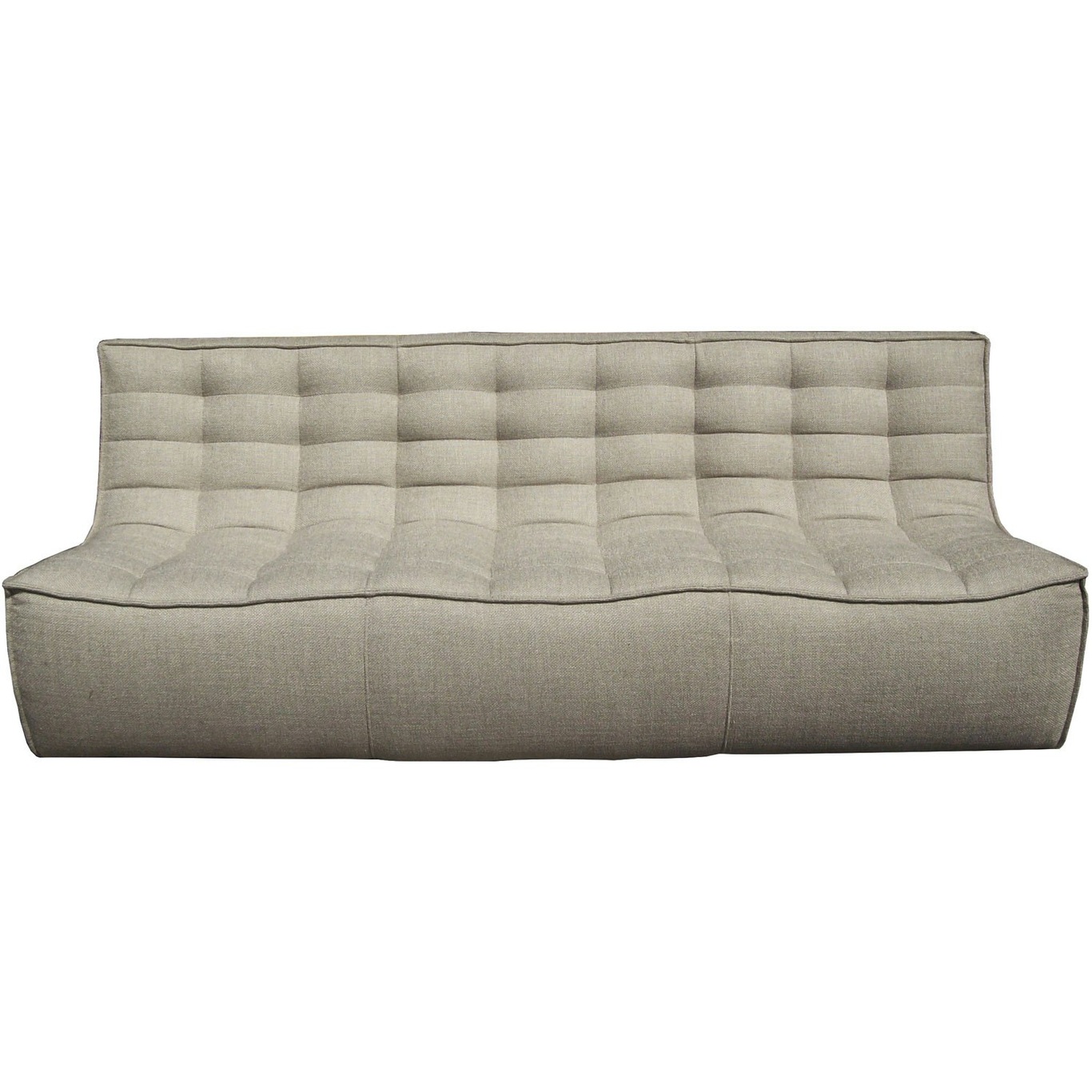 N701 Sofa, Beige 3-Seater