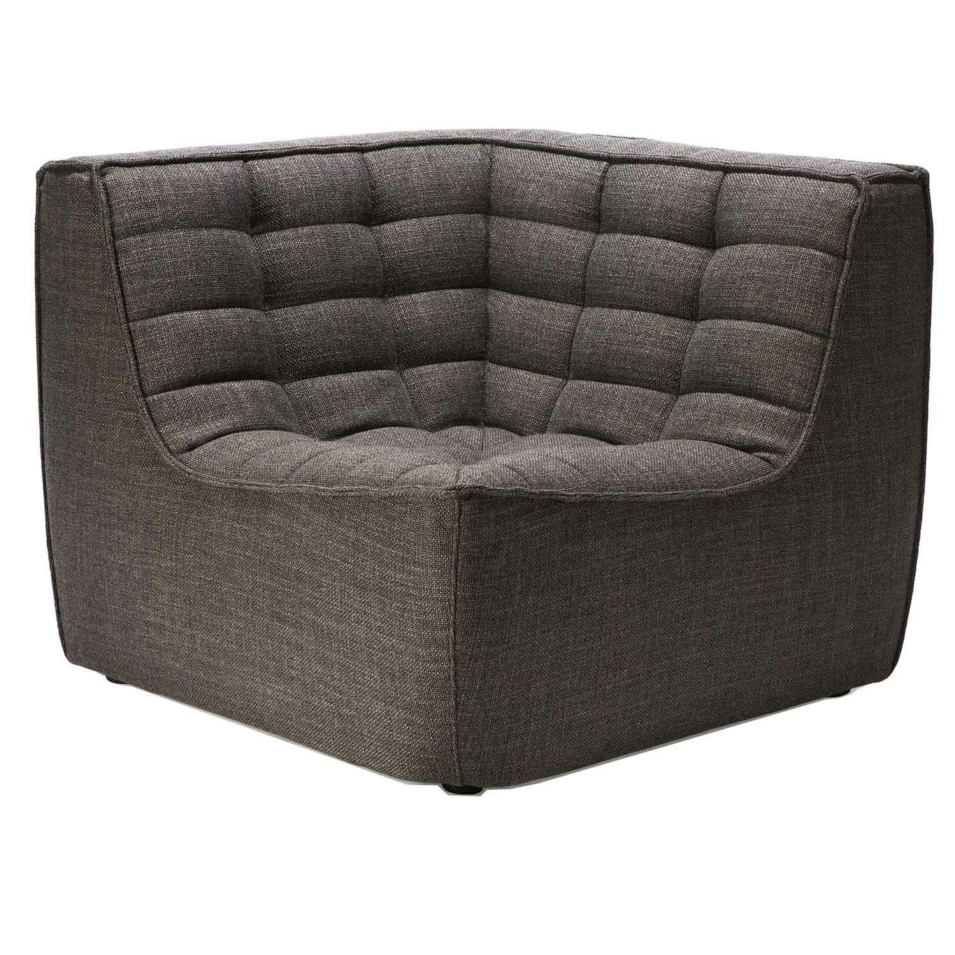 N701 Corner Sofa, Dark grey