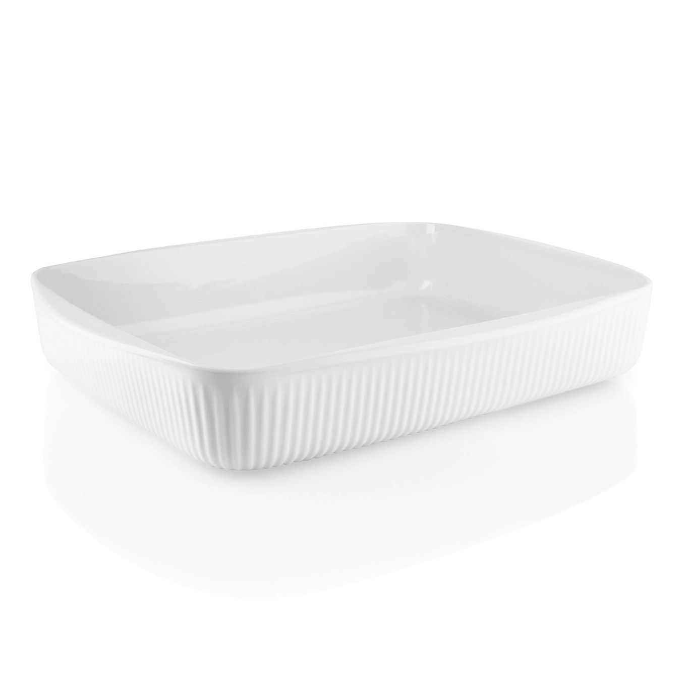 Legio Nova Ovenproof Dish White, 37x30x6,5 cm