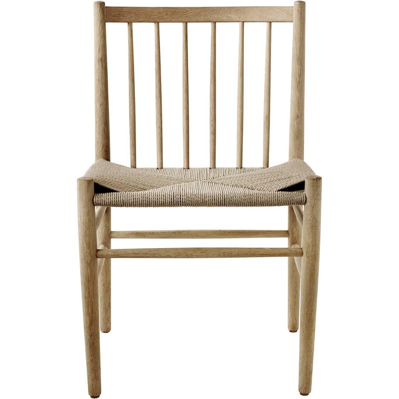 J80 Chair, Lacquered Oak / Seat Natural