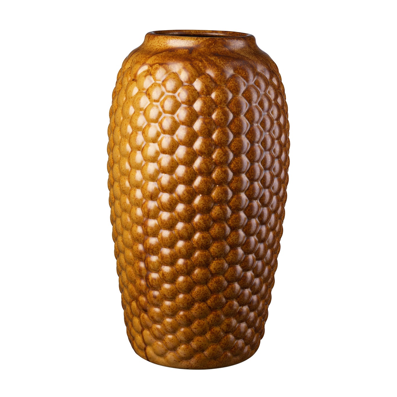 S8 Lupin Vase Narrow S, Golden Brown