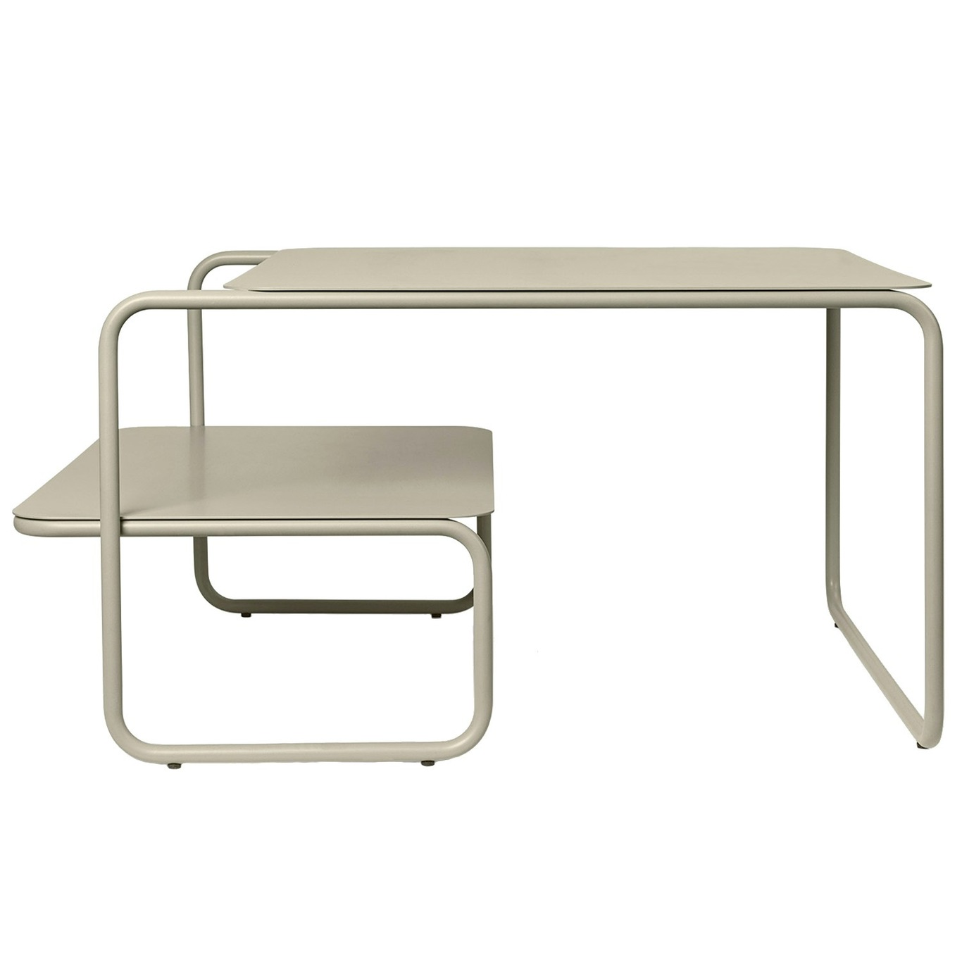Level Coffee Table 79x60 cm, Cashmere