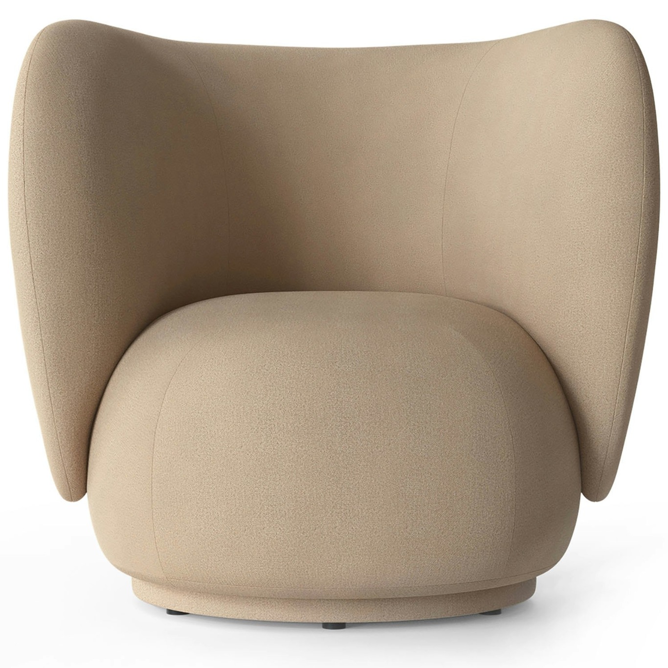 Rico Brushed Lounge Chair, Sand
