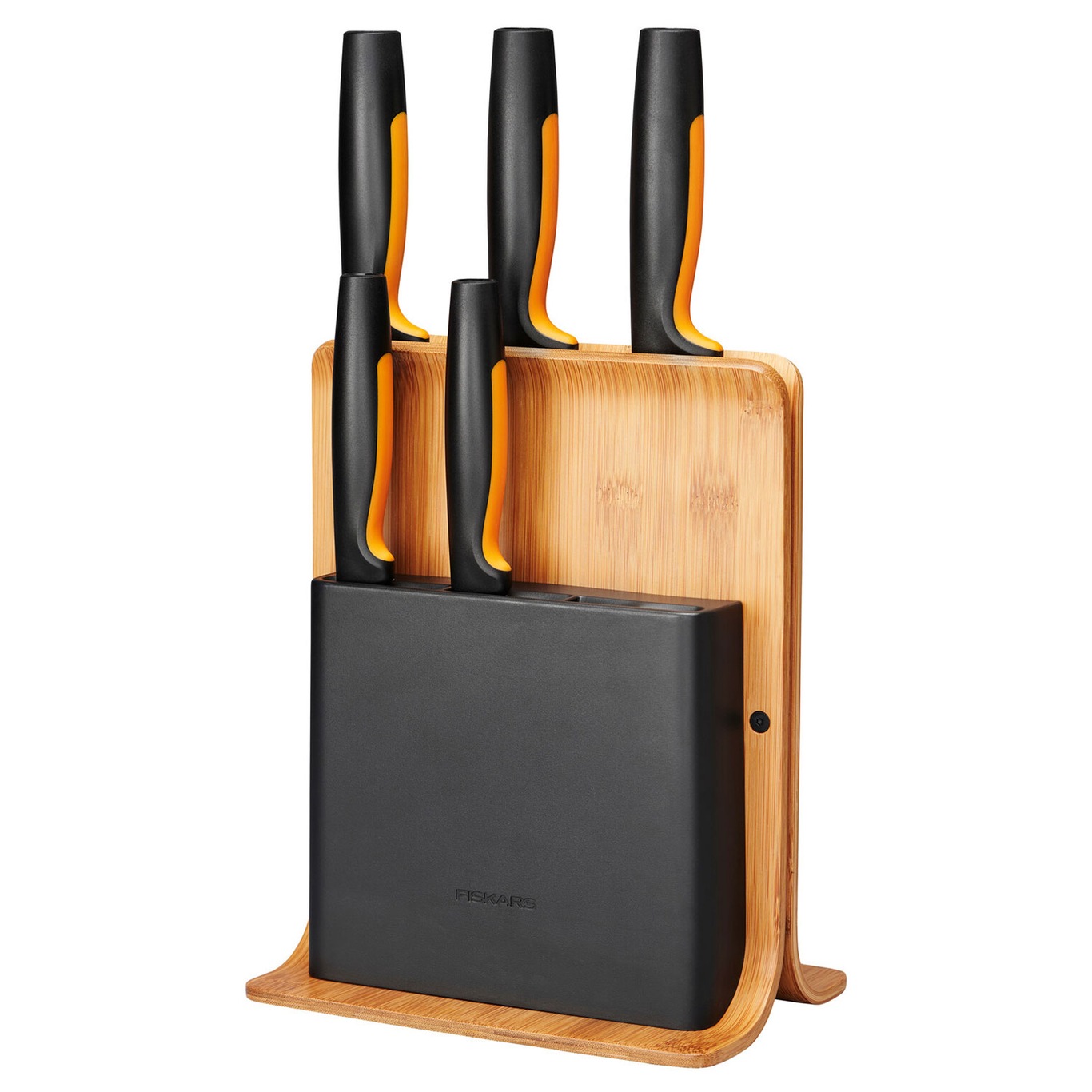 Functional Form Knife Block Bamboo + 5 Knives