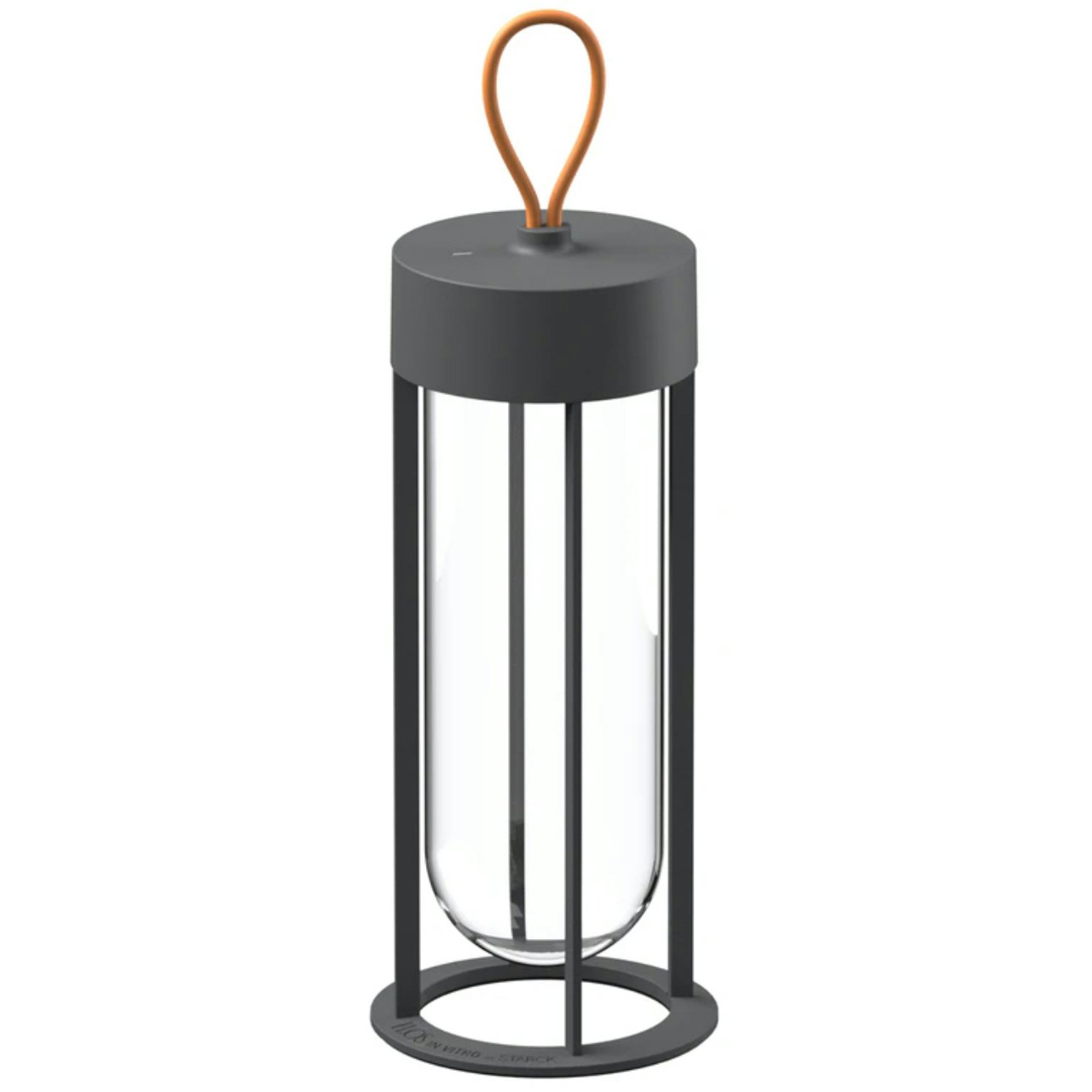 In Vitro Unplugged Table Lamp, Anthracite