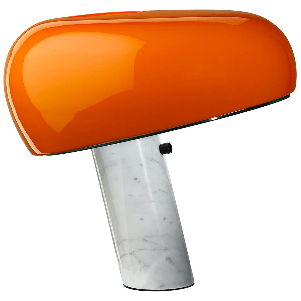 Snoopy Table Lamp, Orange