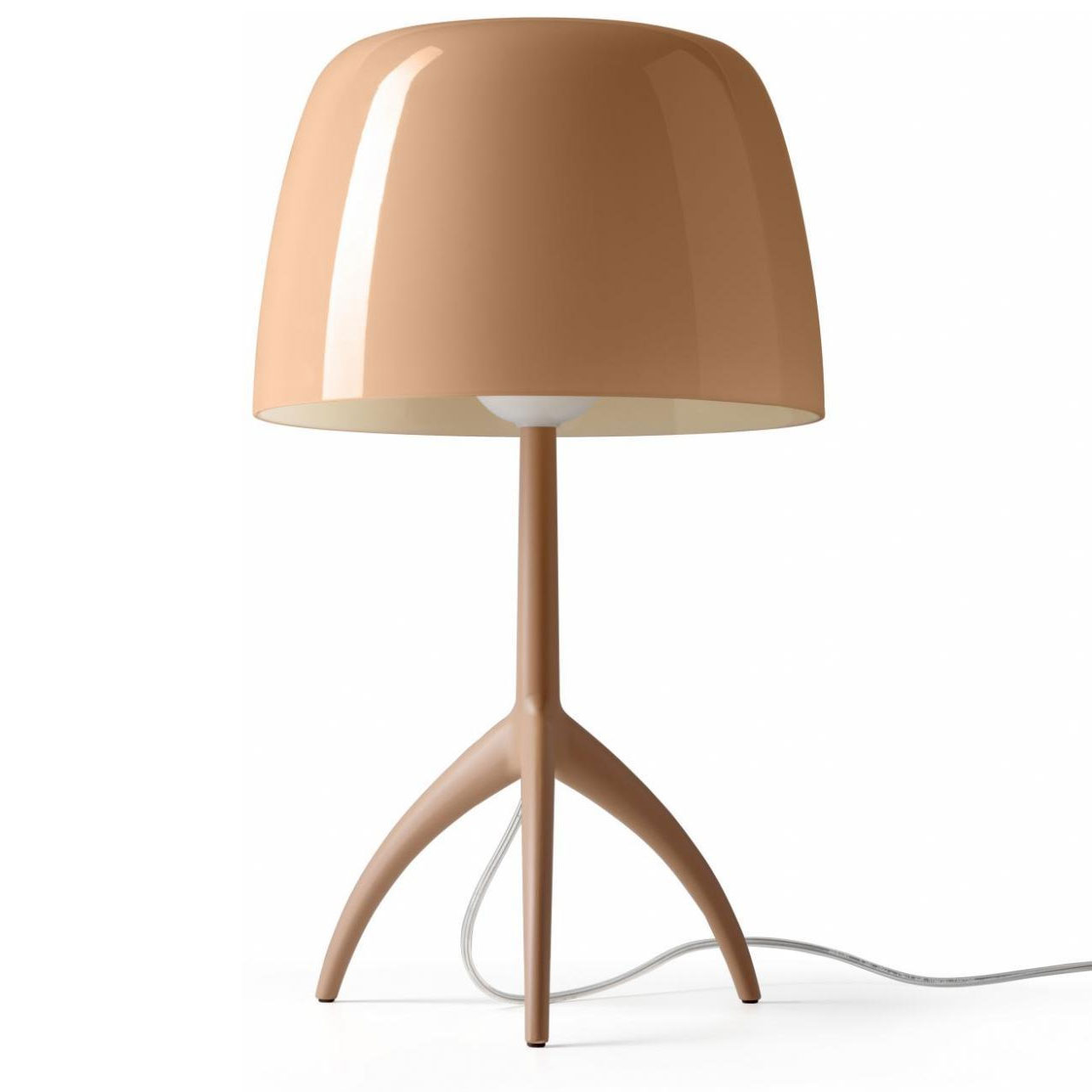 Lumiere Nuances Grande Table Lamp With Dimmer, Cipria