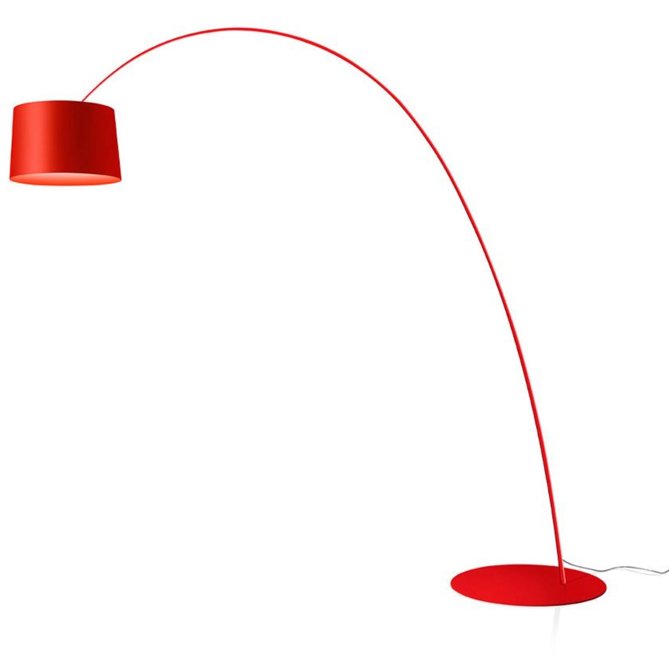 Twiggy Elle Floor Lamp, Crimson