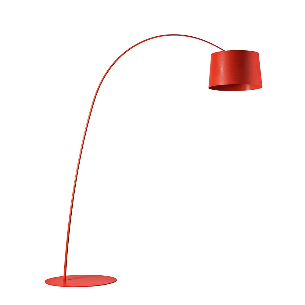 Twiggy Floor Lamp, Crimson