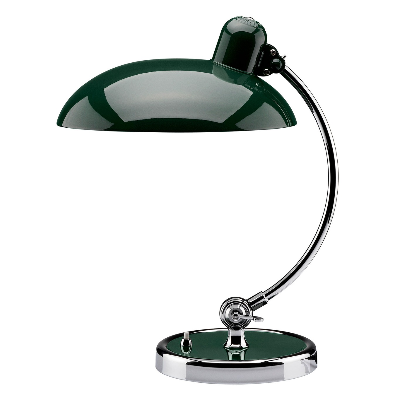 Kaiser Idell 6631-T Luxus Table Lamp, Dark Green