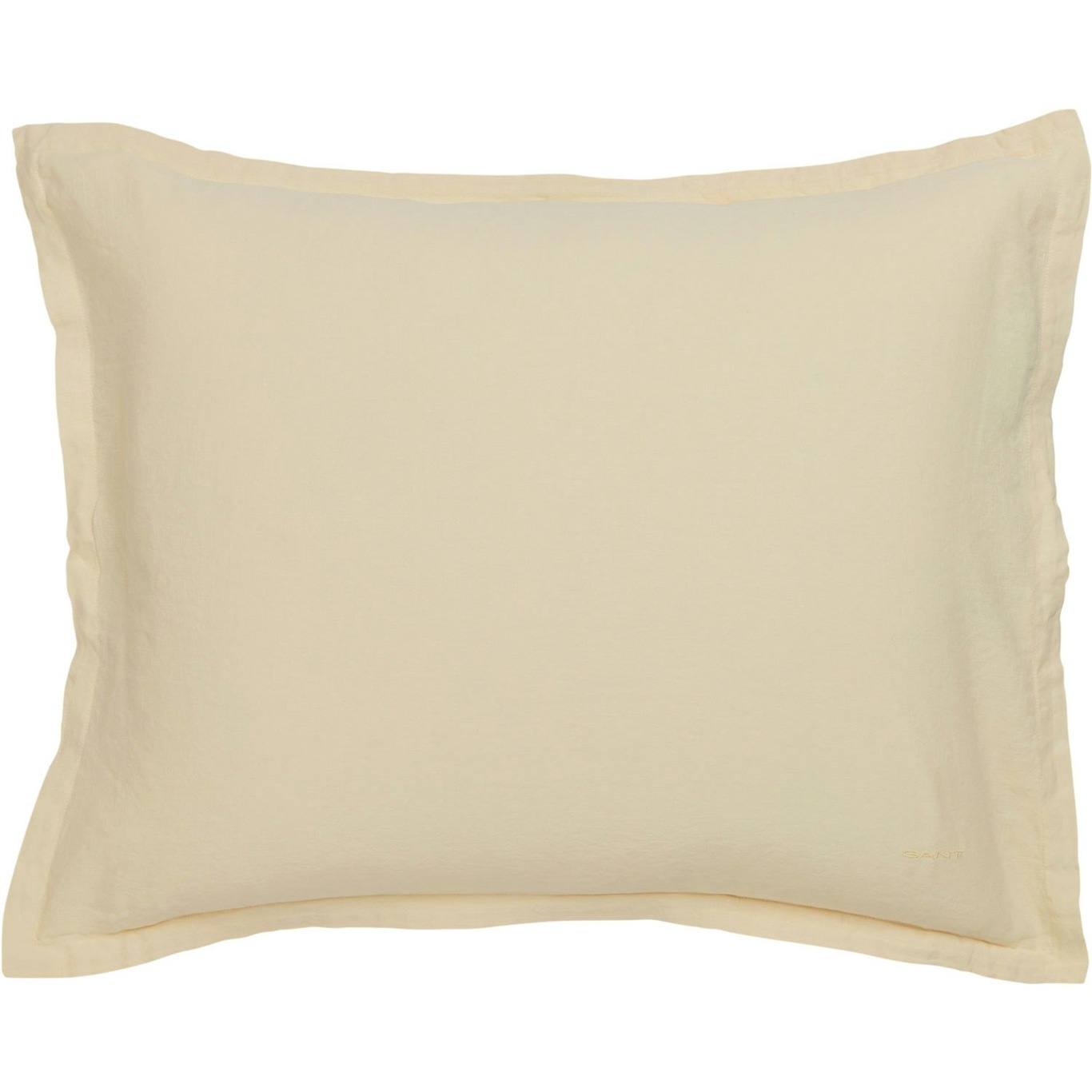 Cotton Linen Pillowcase 50x60 cm, Butter Yellow