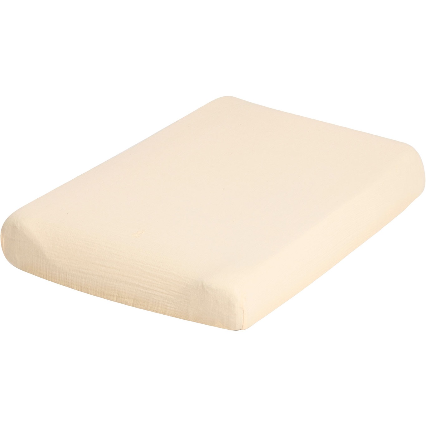 Limone Muslin Changing Mat Cover, 50x70 cm