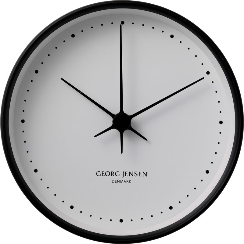 Koppel Wall Clock 22 cm, Black