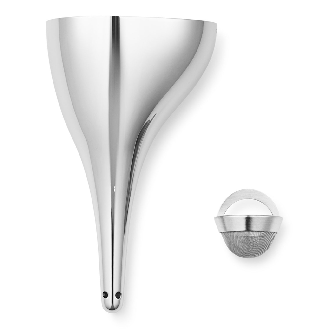 Sky Aerating Funnel, Stainless Steel