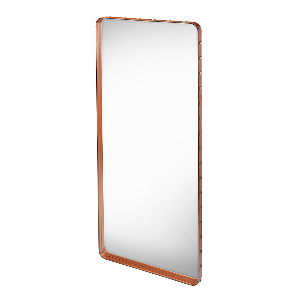 Adnet Mirror 115x70cm, Brown