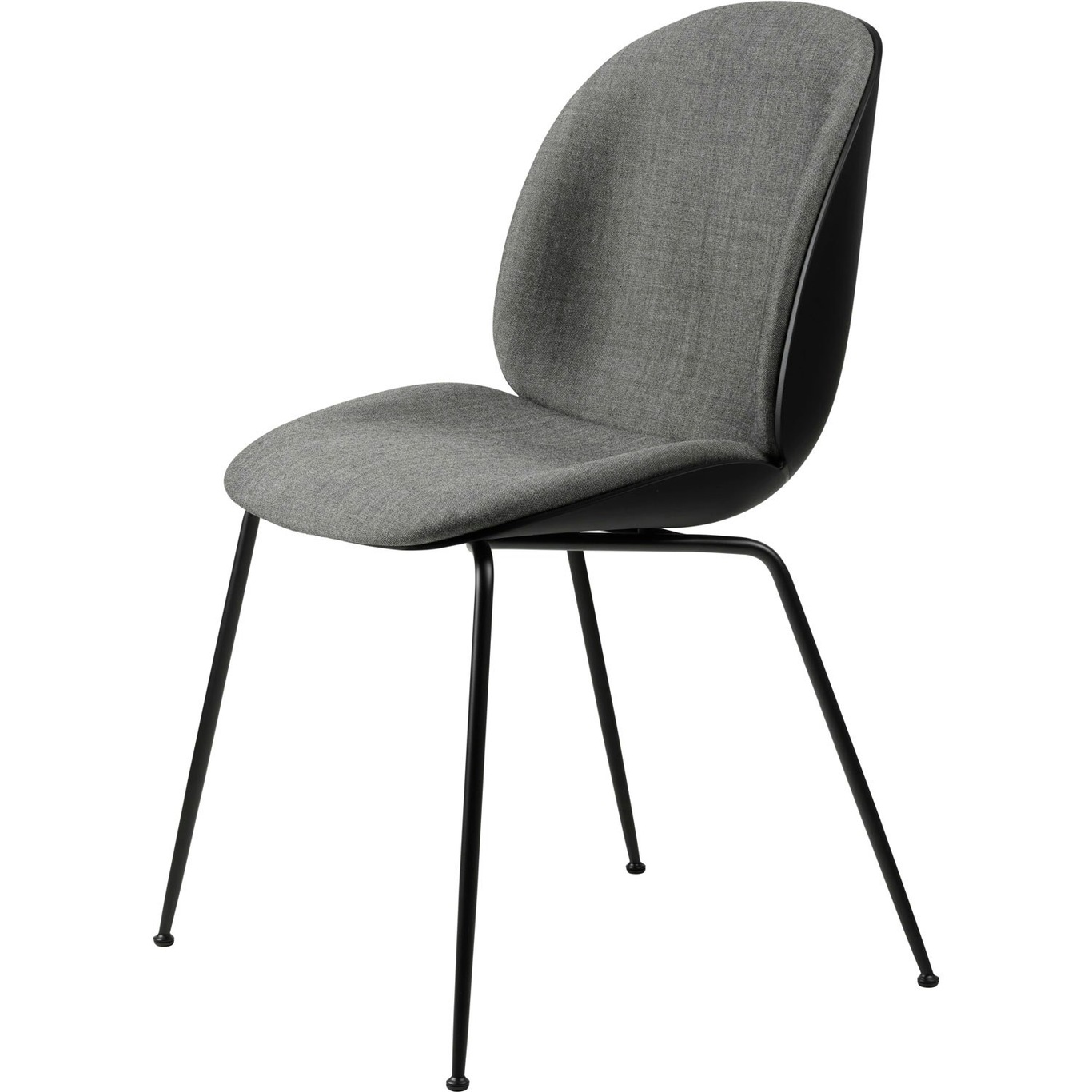 Beetle Chair Upholstered Front / Conical Base, Remix 3 152