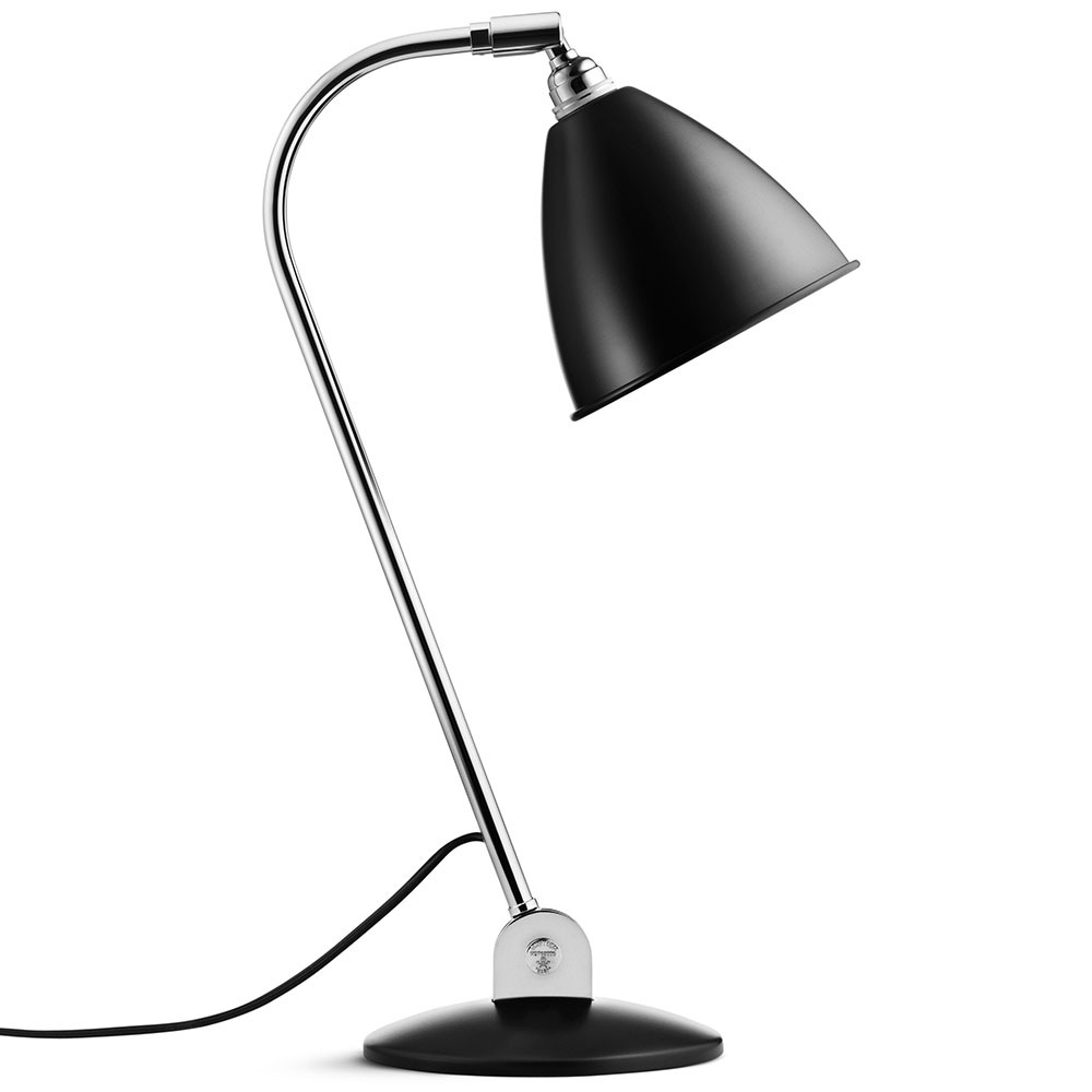 Bestlite BL2 Table Lamp, Chrome/Black