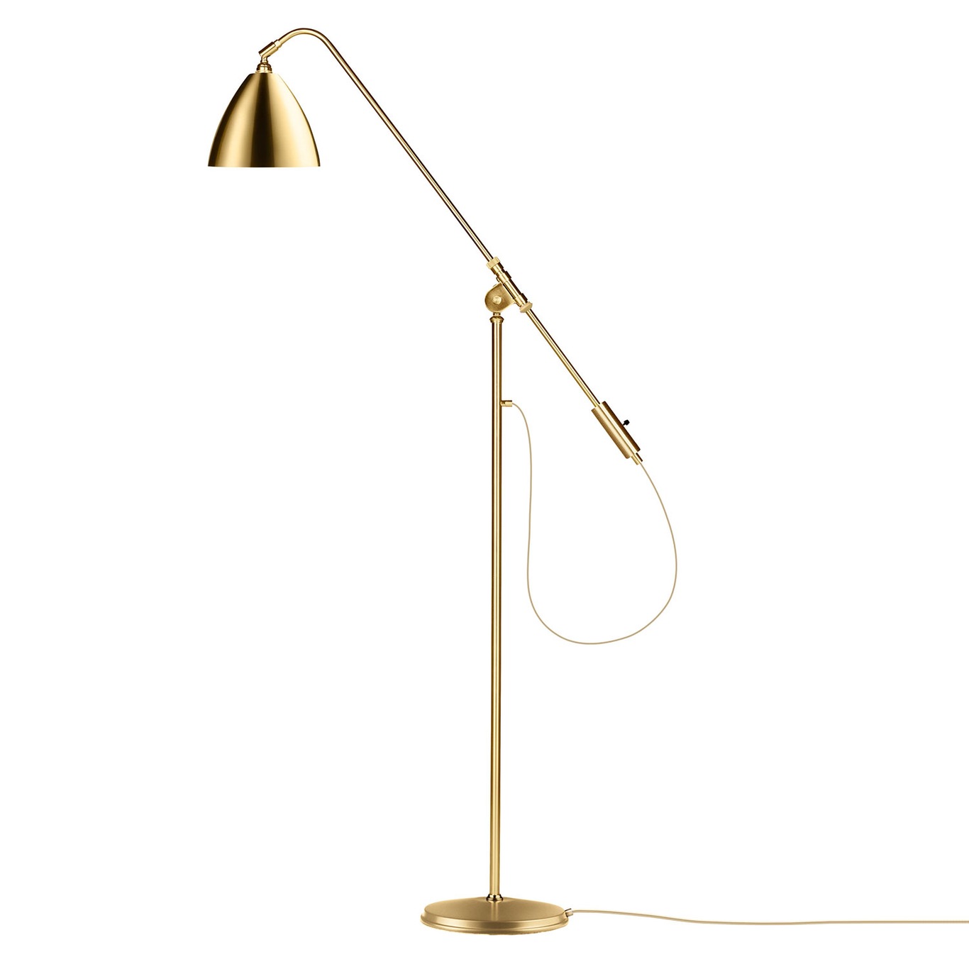 Bestlite BL4 M Floor Lamp, Brass